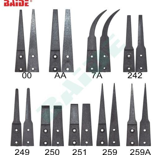 DIY Tools Anti-static Tweezers Plastic Head ESD-00,AA,7A,242,249,250,251,259,259A Precision forceps Nipper pincers 1000set/lot