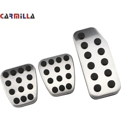 Car Accessories Gas Brake Clutch Accelerator Pedal Pad Plate Cover for Honda Fit 2011 2012 2013 2014 2015 2016 2017 2018
