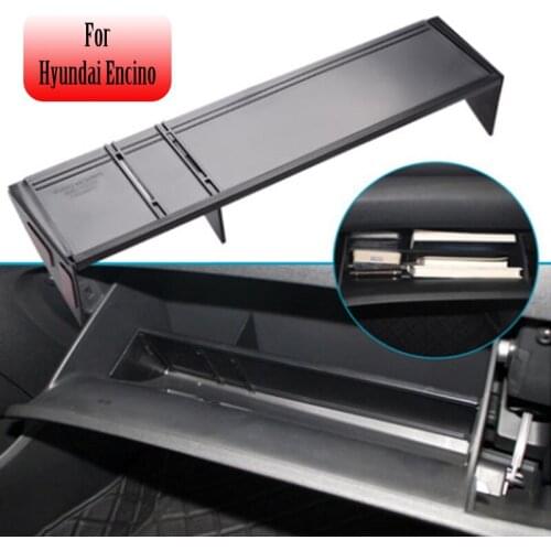 Car Glove Box Organizer Interval Storage Insert Divider For Hyundai Encino High Quality Interior Accessories
