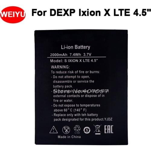 For DEXP Ixion X LTE 4.5" Battery For INNOS BP-4C-I Accumulator 2000mAh