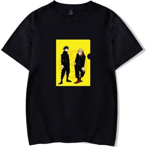 Jujutsu Kaisen Gojo Inumaki Toge Print Spring Summer Holiday Street Graffiti Style Men/Women Casual T-shirt Novelty street style