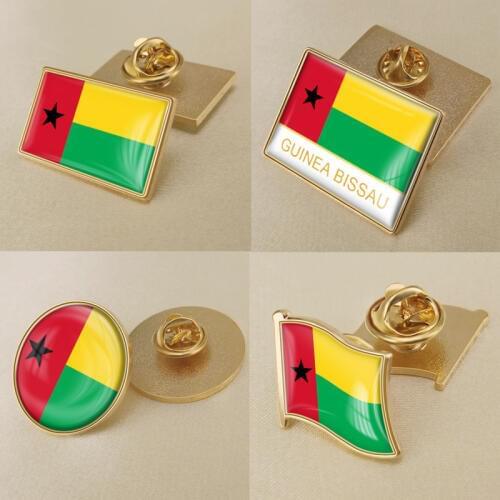Coat of Arms of Guinea Bissau/Guinean Bissau Flag National Emblem Brooch/Badges/Lapel Pins