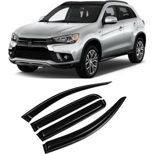 For Mitsubishi ASX 2010 2011 2012 2013 2014 2015 2016 2017 2018 2019 Window Visor Wind Rain Sun Smoke Guard Deflector Vent Shade