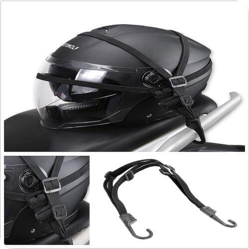 Motorcycle Hooks Mesh Organizer cargo Luggage Helmet Net for YAMAHA XP500 XP530 FZ600 SRX600 XJ600 FZ400 R FZX700 FAZER