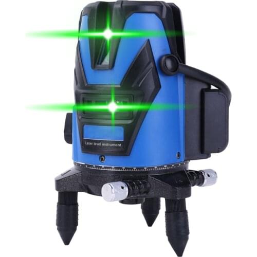 Laser Level 360 Self Leveling Rotary Horizontal&Vertical Cross Green Line Measuring Instrument 2/3/5 Lines For Construction Tool