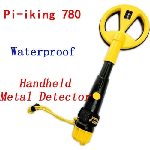 New Pi-iking 780 60m Underwater Handheld Metal Detector Targeting Pinpointer IP 68 Waterproof Vibrator Metal Finder LED Light