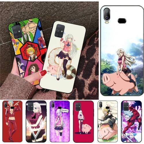 Elizabeth Hawk The Seven Deadly Sins clear Phone Case For Samsung Galaxy A01 A11 A31 A81 A10 A20 A30 A40 A50 A70 A80 A71 A91 A51
