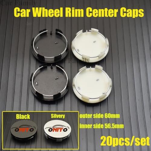 Dustproof 60mm 6cm Car Rims Wheel Hub Center Caps Emblem Covers fit for 207/301/308/309/408/508/807/2008/3008/4007 20pcs/set