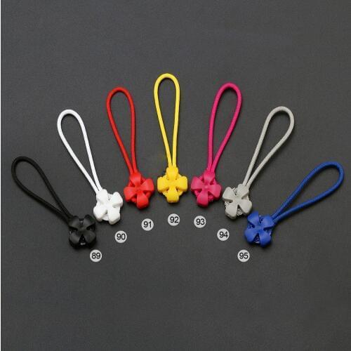 Backpack Accessories Backpack Zippers Zip Cord Jacket Puller Replacement 500 PCS/Lot Slider Zipper Puller for Bag Tent Cloth