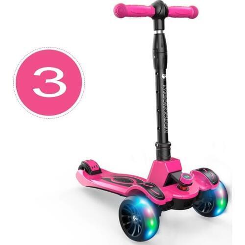 Free Shipping Kids Foldable Scooter, 3 Wheels Folding scooter kids, foldable kids scooter