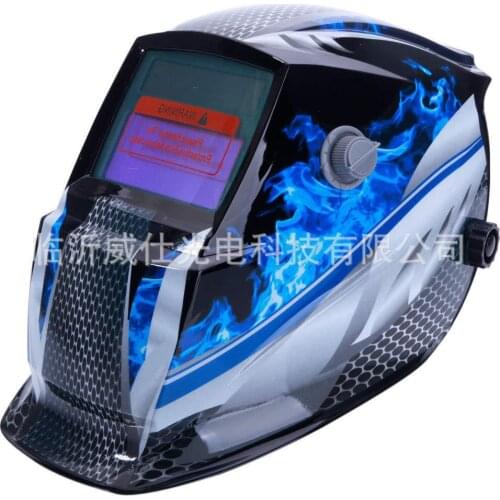 Solar automatic darkening welding mask welder welding protective mask welding helmet 900 blue fire