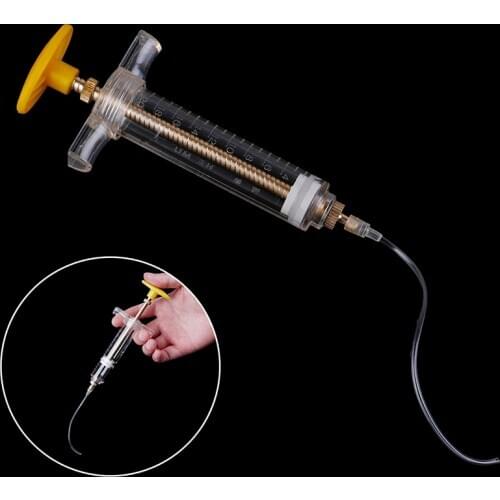 20ML Veterinary Syringe Feeder Luer Lock Reusable Livestock Supplies