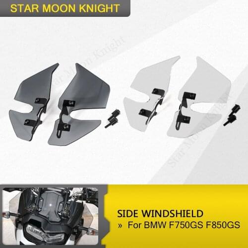 Motorcycle Windshield Wind Side Deflector Handshield Front wind deflector For BMW F750GS F850GS F 850 GS 750 2018-up 2019 2020