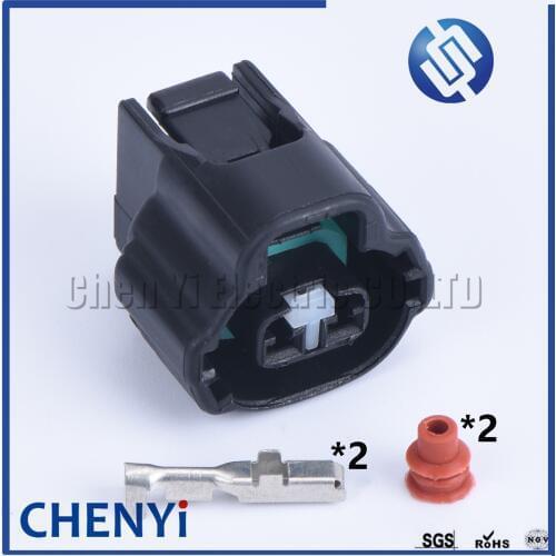 1 set 2 Pin automotive plug Wiring Female(2.2) Auto Connector 7283-7526-30 For VVT i Solenoid Connector 7283-7526-40 90980-11162