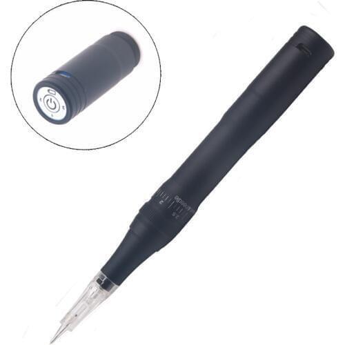 1pcs Hot Selling Black Speed And Needle Can Adjustable PMU Eyebrows Tattoo Machine Wireless Electric Tattoo Gun