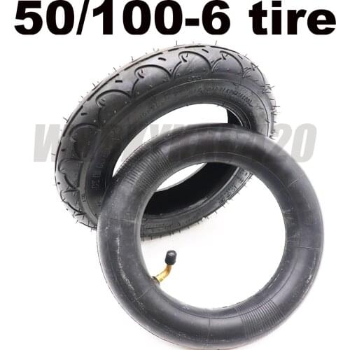 10 inch 50/100-6 10x2.0 Rubber Tire With Inner and outer tyre 10x2 (54-152) tyre for Electric Scooter Balancing Hoverboard Tire