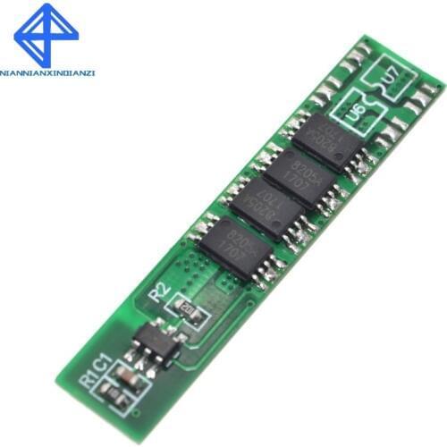 1S 10A 3.7V li-ion BMS PCM battery protection board pcm for 18650 lithium ion li battery