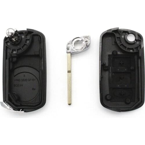 3 Buttons BTN Remote Key Fob Case Fit for Range Rover LR3 2005 2006 2007 2008 2009