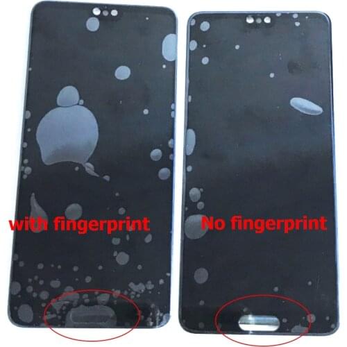 1Pcs For Huawei P20 LCD Display Touch Screen Digitizer Assembly EML L29 L22 L09 AL00 With Frame