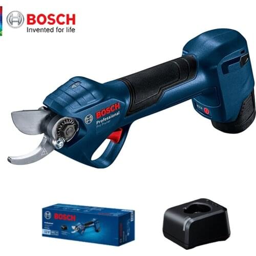 BOSCH Pro Pruner Cordless Electric Rechargeable Pruning Shears Secateur Branch Cutter Electric Fruit Pruning Tool Garden Pruner