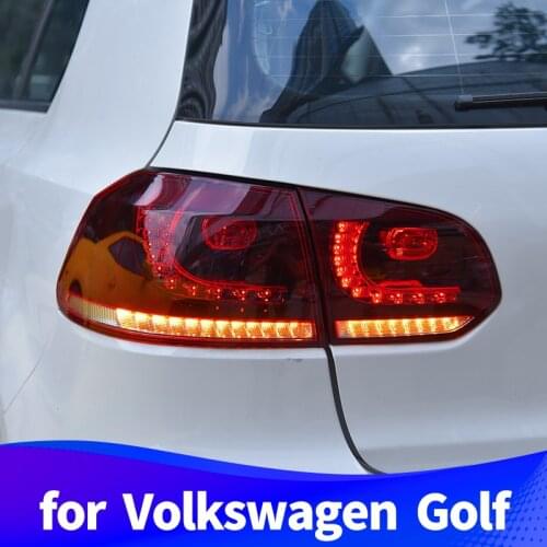 Taillight Assembly for Volkswagen Golf 6 Mk6 LED Taillight Golf6 LED driving light LED sequential turn signal LED brake light