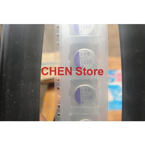 20PCS/50PCS SANYO OS-CON SVP 4V1200UF 10X13MM SMD Polymer Solid Electrolytic Capacitor 1200UF 4V Low ESR 4SVP1200M