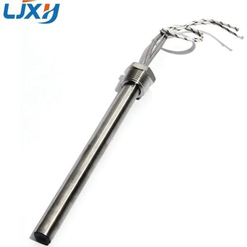 LJXH DN20 (25mm/3/4") Thread Fitting Cartridge Heating Element 16mm Tube Dia. 1.5KW/2KW/2.2KW/2.5KW/2.7KW