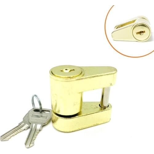 Trailer Coupler Padlock Solid Brass Trailer Locks for Hitch Security Protector Theft Protection