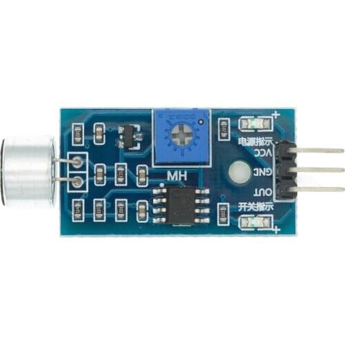 1pcs B21 Wholesale Sound Detection Sensor Module Sound Sensor Intelligent Vehicle