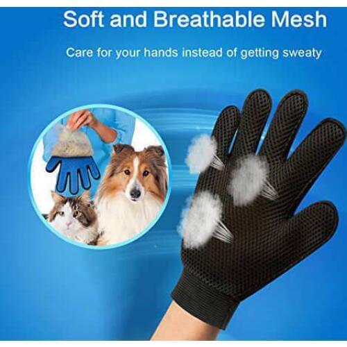 True Touch Combing Brush Cat Dog Feather Collection Cleaning Glove Feather Collector Cleansing Glove Massage Made in Turkey
