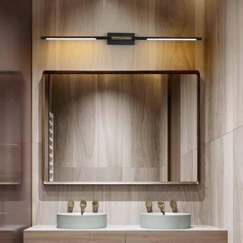 Front light simple modern led bathroom Mirror cabinet lighting waterproof anti-fog lamps Nordic toilet lights