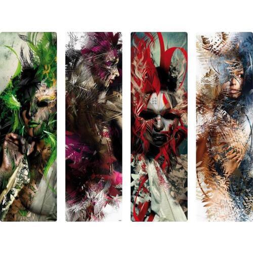 Geisha Poster 5D Diy Diamond Painting Cross Stitch Full Diamond Embroidery Europe Home Decoration Square Drill Art Series