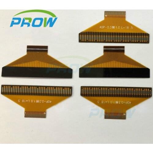 FFC FPC connectors 0.3mm to 1.0mm pitch 0.3 1.0 40p 40 40pin LVDS LCD screen test board Prow PROW