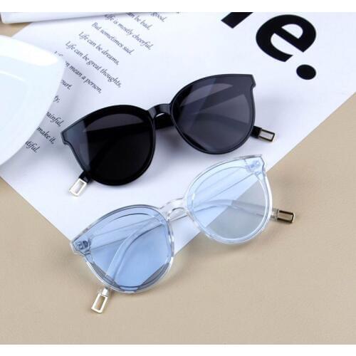 GLAUSA Brand New Kids Sunglasses Children Fashion Big Frame Sun Glasses Girl Boy Eyewear Travel Eye Accessory Cateye Cute uv400