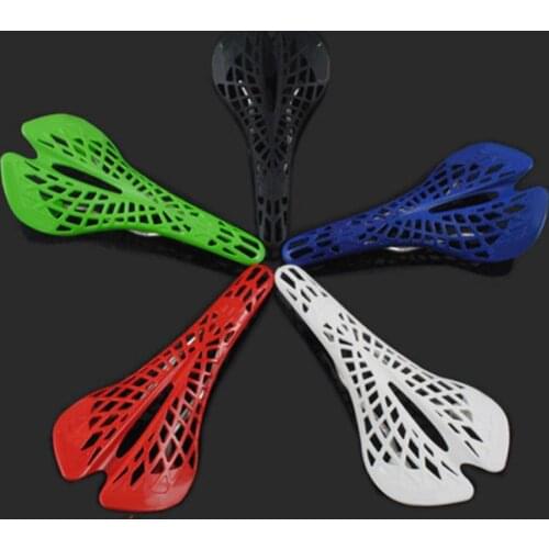 Ultra-light Shockproof Spider Web MTB Bike Bicycle Seat Hollow Saddle Cushion
