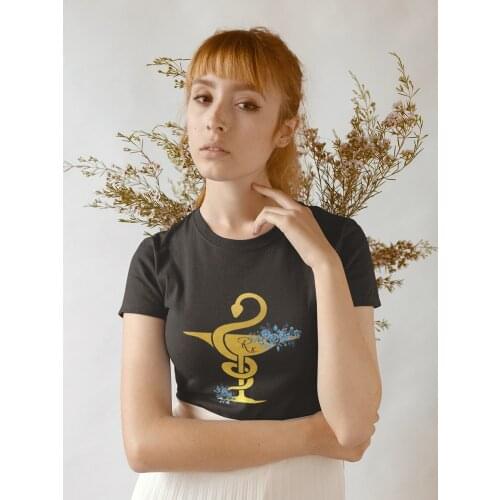 Женские футболки с принтом YESKUNI China At AliExpress