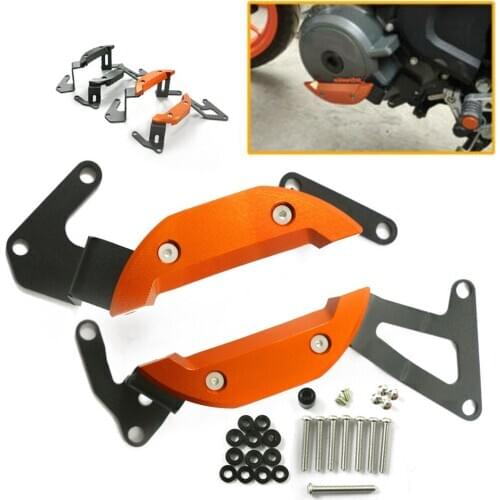 OLPAY Motorcycle Engine Crash Guard Stator Cover Slider Falling Protector Set For KTM Duke250 Duke390 RC250 RC390 2016-2019