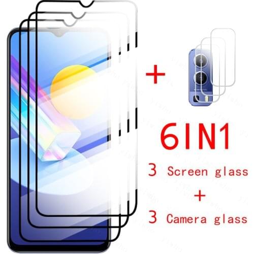 Protective glass For Vivo Y72 5G Camera Screen protector For Vivo Y52 Y51 Y31 Y20 Y20i Y17 Y12 Y11 Y70 Y50 Y30 Tempered glass