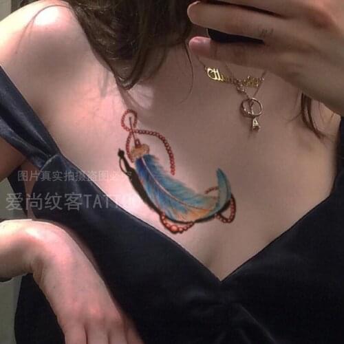 1 pcs color personalized tattoo stickers personalized fashion trendy men and women waterproof tattoo stickers