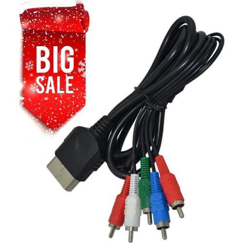 10pcs a lot RCA Component AV Cable for Xbox