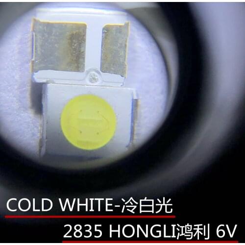 1000PCS HONGLI TRONIC LED Backlight 1210 3528 2835 1W 6V 111LM Cool white LCD Backlight for TV TV Application