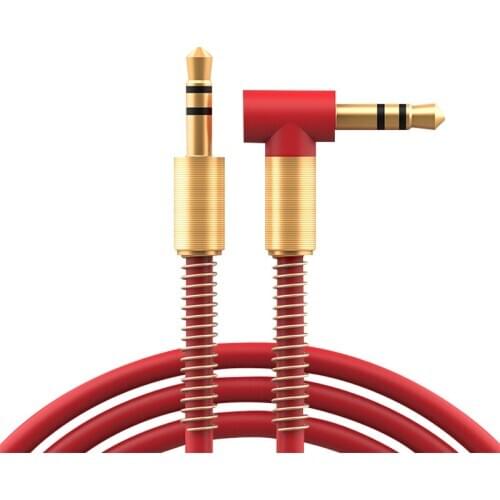 AUX Cable Jack 3.5mm Audio Cable 3.5 mm Jack Speaker Cable for JBL Headphones Car redmi 5 plus Oneplus 5t AUX Cord Stretch 1.5m