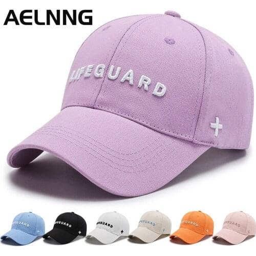 Outdoor Sport Baseball Cap 100% Cotton Men Women Visors Hats Fashion Letters Embroidered Peaked Caps Adjustable Sun Hat FT003