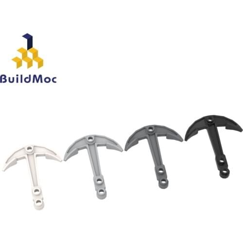 BuildMOC 95354, 28979 5.9 x 4.9 x 0.9 Anchor-two top holes For Building Blocks Parts DIY Constructio