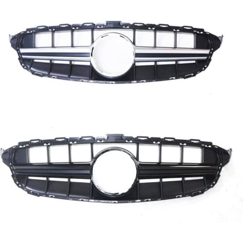 Crazy2021 Fit For Mercedes Benzs New C-class W205 Sports C63s Refitting Amg Grid Small Second Horizontal Amgs