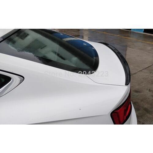 For Audi A5 4Door 2017 2018 2019 ABS Plastic Unpainted Color Rear Roof Wing Lip Trunk Spoiler Car Styling