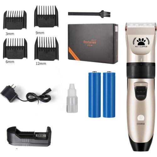 Electrical Dog Hair Trimmer Pet Hair Clipper Low-noise Cat Hair Remover Grooming Hair Cutter Machine Shaver Electric Scissor