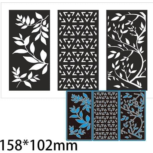 158*102mm CARDS new Metal Cutting Dies for decoration card DIY Scrapbooking stencil Paper Craft Album template Dies