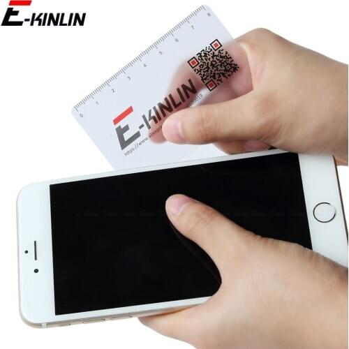 Mobile Phone LCD Screen Disassembly Open Teardown Repair Pry Opening Scraper For iPhone For Android Ruler Plastic Tools Card