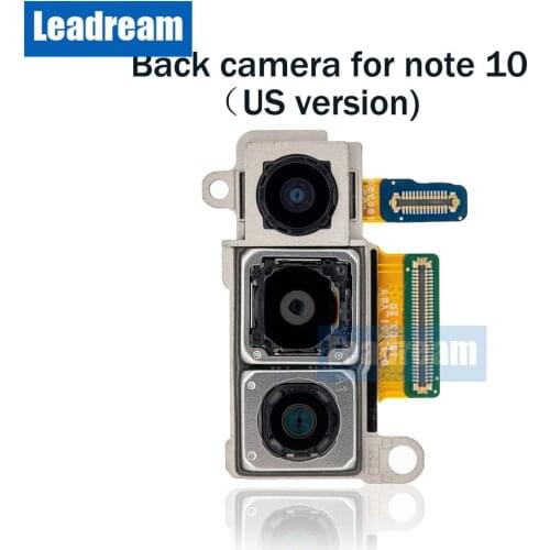 Original Back Camera For Samsung Galaxy Note 10 Plus Note10 N970 N975 Main Facing Camera Module Flex Replacement Parts